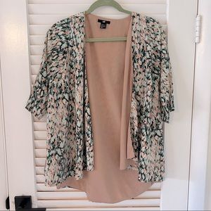 H&M Pattern Cardigan Blazer